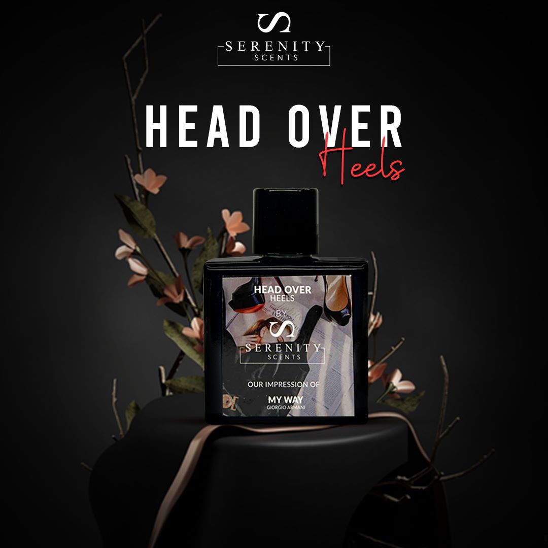 HEAD OVER HEELS – Inspired by My Way Armani
