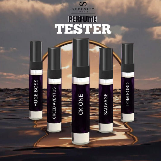 4 Free Perfume Tester (Ice Cool) (Tuscan Leather) (Guilty Men) (Aventus Creed)