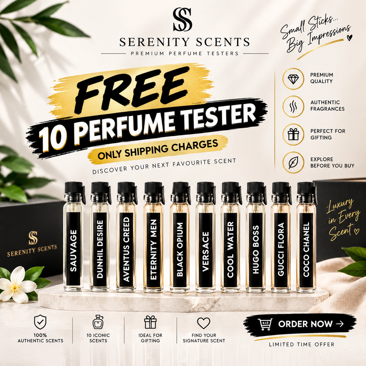 30 Perfume Testers – Rs. 999