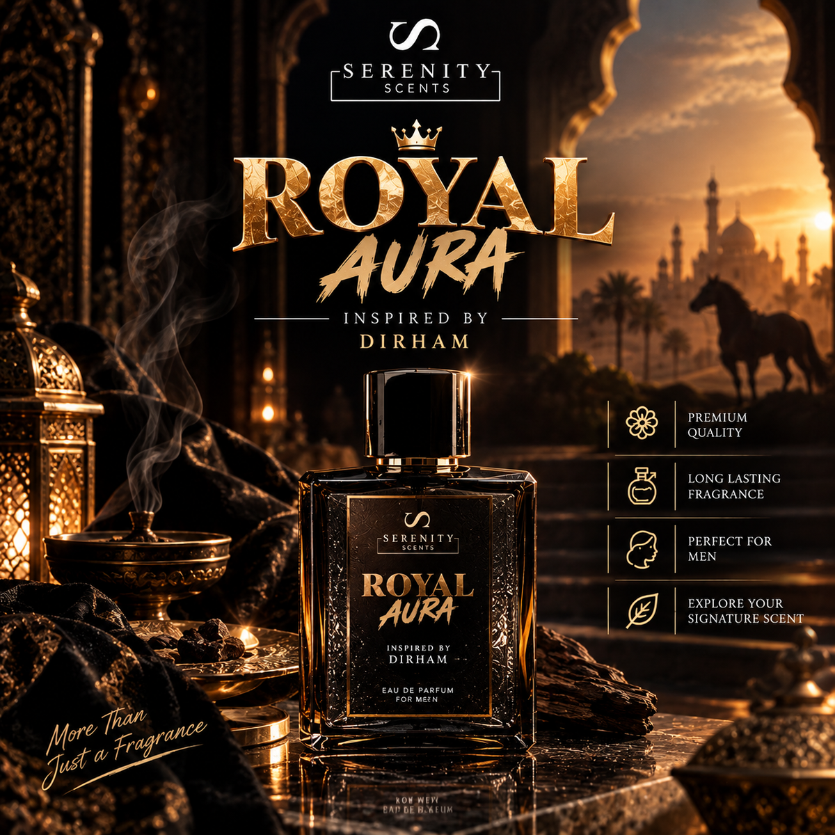 ROYAL AURA – Inspired by Dirham 👑✨